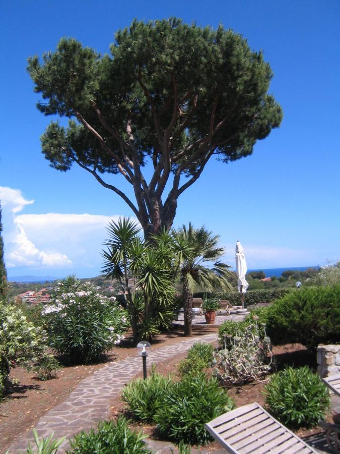 Studio-Appartment In Landhaus Mit Meerblick Porto Azzurro Extérieur photo